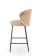 Стул барный HALMAR H121 бежевый/черный