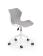 Кресло компьютерное HALMAR MATRIX 3 серо-белый/белый