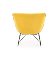 Кресло HALMAR BELTON желтый/черный