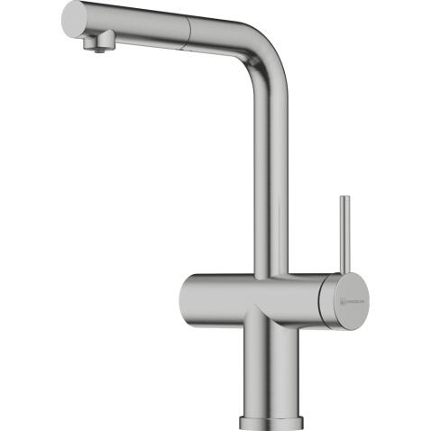 Смеситель для кухни Omoikiri Karatsu-S BN нержавеющая сталь