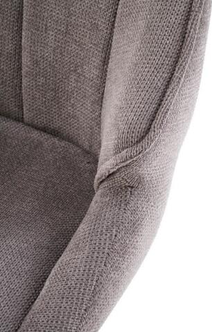 Стул барный HALMAR H122 серый/черный