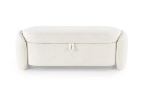 Пуф HALMAR FICARIA кремовый