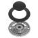 Варочная панель газовая MEFERI MGH604BK GLASS POWER