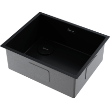 Кухонная мойка из нержавейки Omoikiri Taki 54-U/IF-L-GB Side SF графит