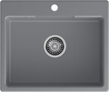Кухонная мойка GRANFEST URBAN UR-658 темно-серый