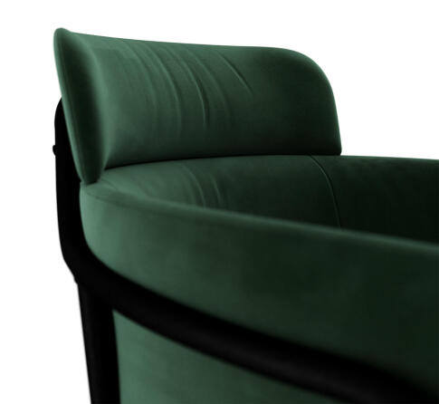 Стул Sheffilton SHT-S143 лиственно-зеленый/черный муар