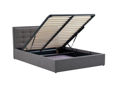 Кровать HALMAR PADVA серый, 140/200