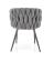 Стул HALMAR K516 серый/черный