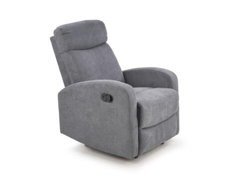 Кресло HALMAR OSLO 1S раскладное, темно-серый