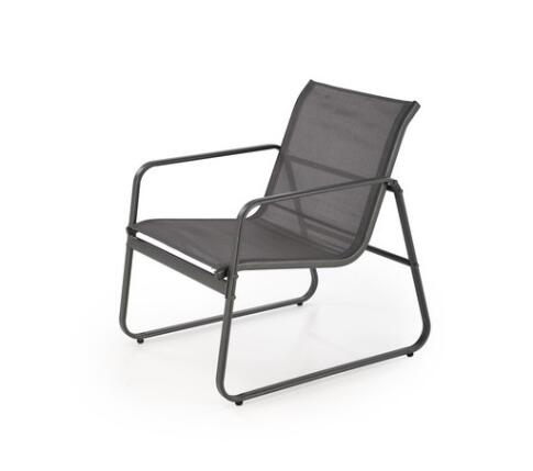 Комплект HALMAR CONOR (софа + 2 кресла + стол журнальный) темно-серый/светло-серый