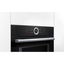 Духовой шкаф BOSCH компактный с СВЧ CMG633BB1