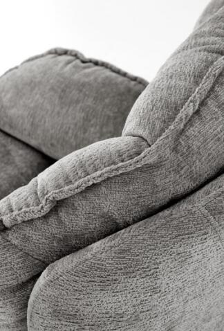 Кресло HALMAR GUIDO серый/хром