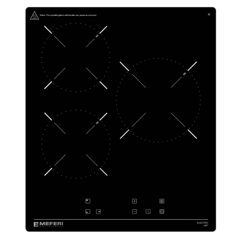 Варочная панель электрическая MEFERI MEH453BK LIGHT