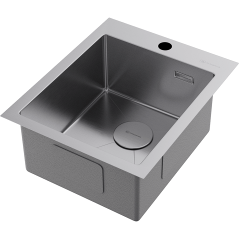 Кухонная мойка из нержавейки Omoikiri Akisame 41-IN нержавеющая сталь