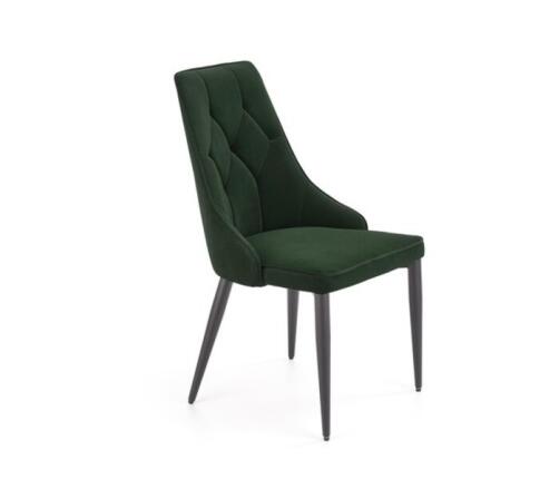 Стул HALMAR K365 темно-зеленый/черный