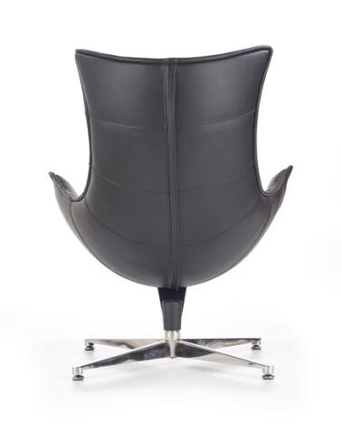 Кресло HALMAR LUXOR черный/хром