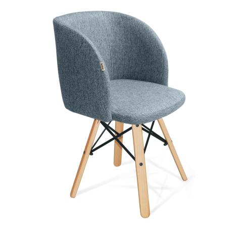 Стул Sheffilton SHT-ST33/S70 синий лед/прозрачный лак Стул Sheffilton SHT-ST33/S70 синий лед/прозрачный лак