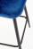 Стул барный HALMAR H96 темно-синий/черный