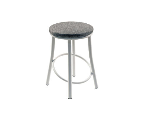 Табурет ВВР Сфера Серый/белый, рогожка