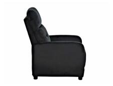 Кресло SIGNAL OTUS Velvet Bluvel 19 раскладное, черный