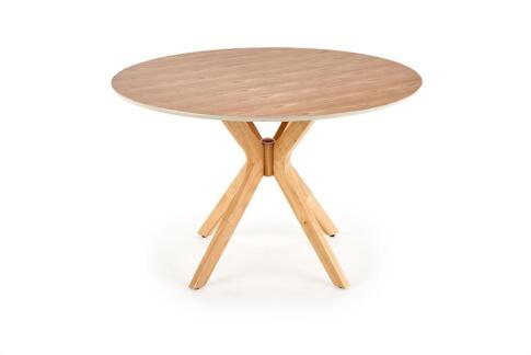 Стол обеденный HALMAR NICOLAS дуб натуральный/дуб натуральный 120