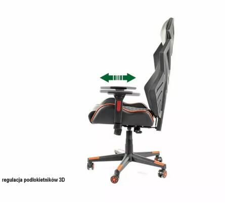 Кресло компьютерное SIGNAL REVOLT черный/красный