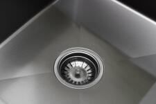 Кухонная мойка из нержавейки BLANTEK LS-5444B Nano black