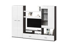 Мебель для гостиной К NN Мебель МГС 7 Дуб Венге/Белый глянец