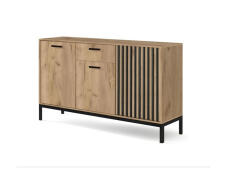 Комод HALMAR LAMINO KM-1 дуб крафт/черный