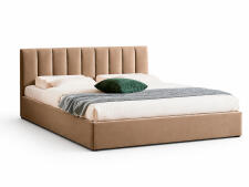 Кровать SIGNAL MONTREAL Velvet Bluvel 28 бежевый, 160/200