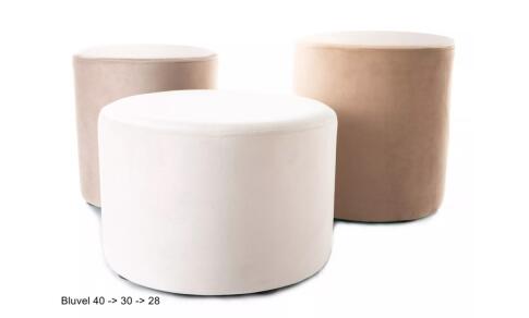 Пуф SIGNAL DOTI C Velvet Bluvel 28 бежевый