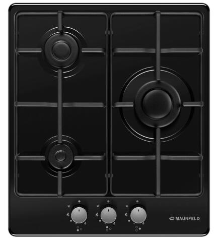 Поверхность газовая MAUNFELD EGHE.43.3STS-EB