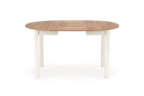 Стол обеденный HALMAR RINGO дуб крафт/белый 102-142/102