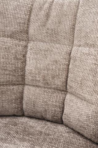 Стул HALMAR K540 бежевый/черный, поворотный