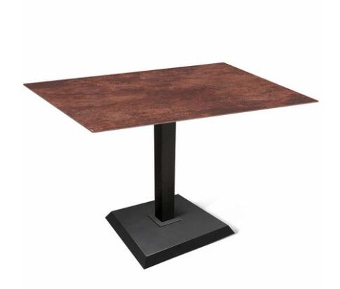 Стол Sheffilton SHT-TU5-BS2/TT21-6 100/75 керамика чёрный/коричневая сепия Стол Sheffilton SHT-TU5-BS2/TT21-6 100/75 керамика чёрный/коричневая сепия