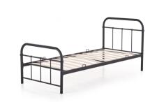 Кровать HALMAR LINDA черный, 90/200