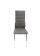Стул ВВР Прага серый/хром, рогожка