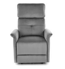 Кресло HALMAR SEMIR раскладное, серый