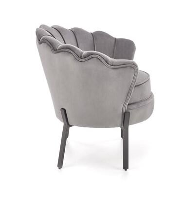 Кресло HALMAR ANGELO серый/черный