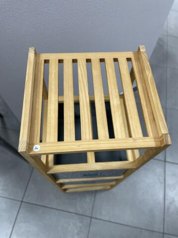 Стеллаж HALMAR REG10 натуральный/серый