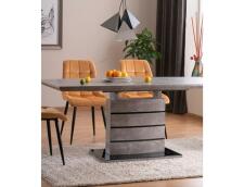 Стул SIGNAL CHIC Velvet Bluvel 68 карри/черный