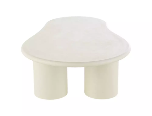 Стол журнальный SIGNAL SELENA экрю 130/80