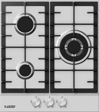 Поверхность газовая EXITEQ EXH-206 inox