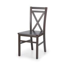 Стул HALMAR DARIUSZ 2 темный орех/темный орех