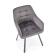 Стул HALMAR K588 серый/черный