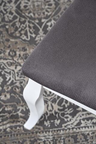 Стул HALMAR VERDI белый/серый