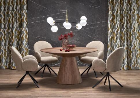 Стол обеденный HALMAR HENDERSON ореховый 136