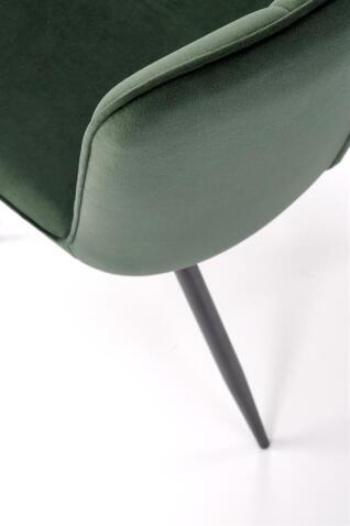 Стул HALMAR K539 зеленый/черный