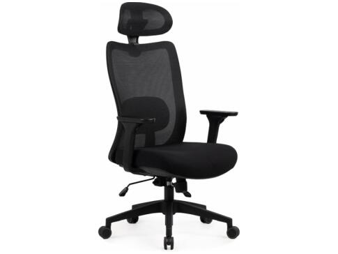 Кресло компьютерное SIGNAL Q724H черный/черный