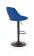 Стул барный HALMAR H101 темно-синий/черный